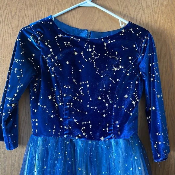 Ts Couture | Dresses | Womens Costume Dress With Blue Velvet And Metallic  Star Bodice And Tulle Bottom | Poshmark